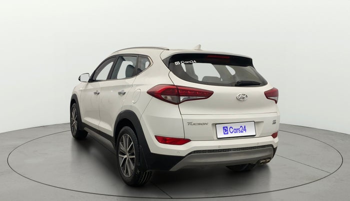 2017 Hyundai Tucson GLS 4WD AT DIESEL, Diesel, Automatic, 1,31,162 km, Left Back Diagonal