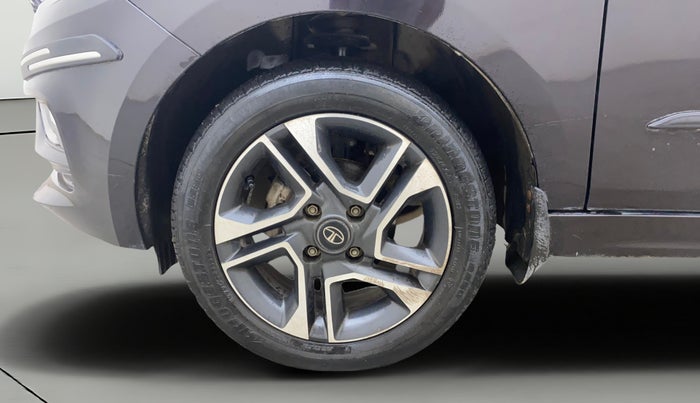 2023 Tata Tiago XZA PLUS PETROL, Petrol, Automatic, 30,825 km, Left Front Wheel
