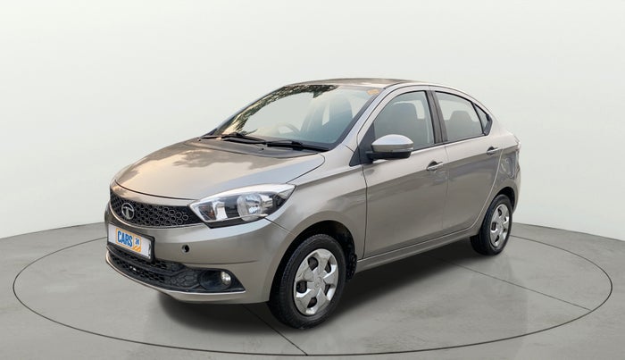 2019 Tata TIGOR XZ PETROL, CNG, Manual, 82,746 km, Left Front Diagonal
