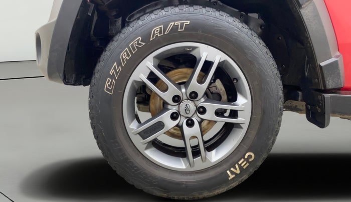 2021 Mahindra Thar LX D 4WD MT CONVERTIBLE, Diesel, Manual, 69,668 km, Left Front Wheel