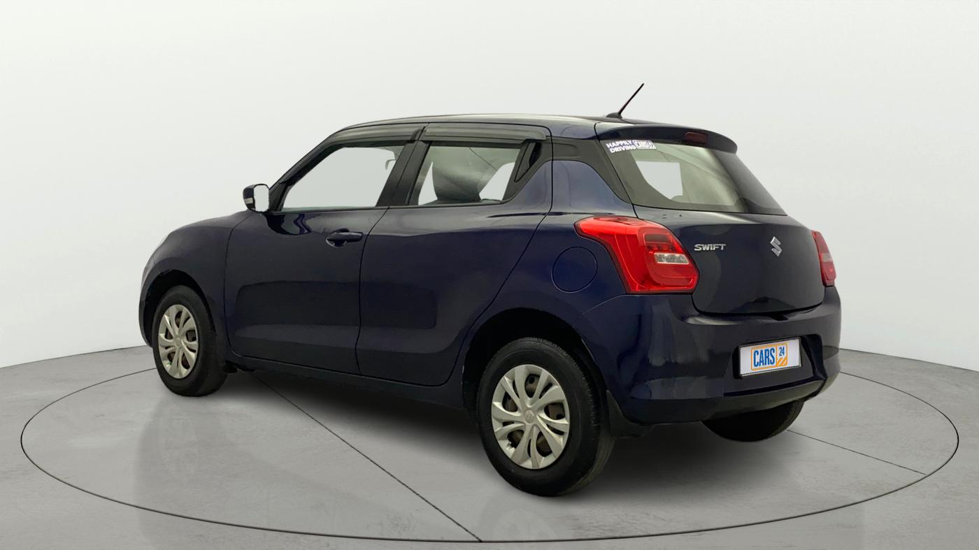 2019 Maruti Swift VXI AMT, Petrol, Automatic, 1,30,653 km, Left Back Diagonal