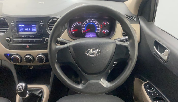 2014 Hyundai Grand i10 SPORTZ 1.2 KAPPA VTVT, Petrol, Manual, 60,381 km, Steering Wheel Close Up
