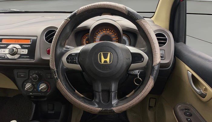 2013 Honda Brio VX MT, Petrol, Manual, 67,939 km, Steering Wheel Close Up