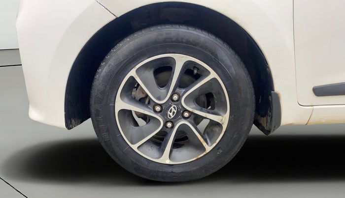 2017 Hyundai Grand i10 ASTA 1.2 KAPPA VTVT, Petrol, Manual, 72,981 km, Left Front Wheel