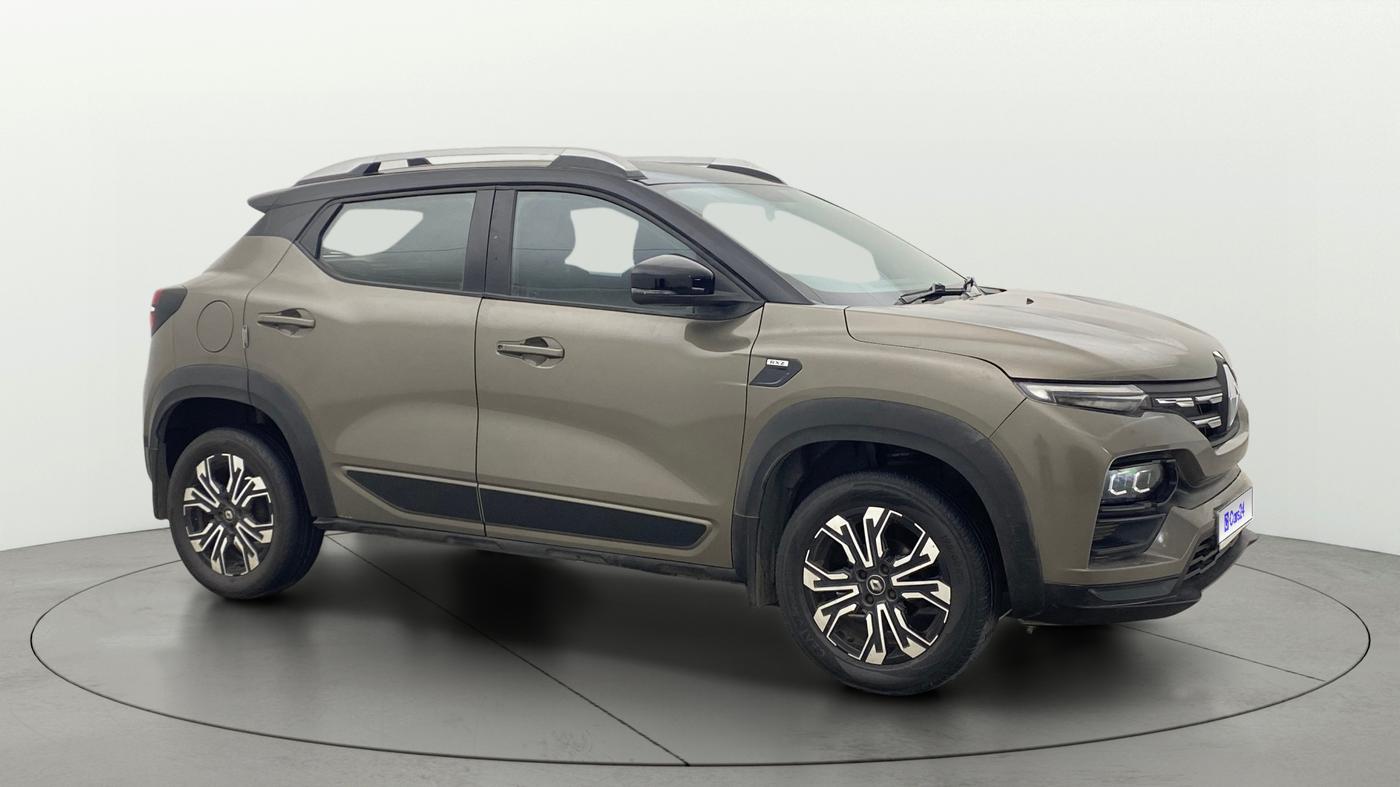 2021 Renault Kiger RXZ TURBO CVT DUAL TONE, Petrol, Automatic, 62,846 km, Right Front Diagonal