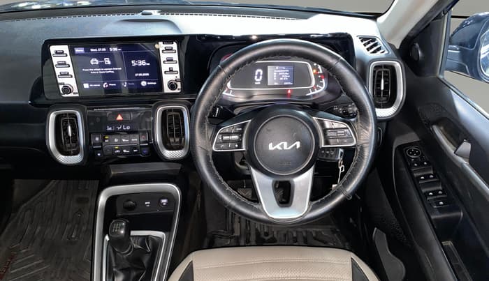 2021 KIA SONET HTK PLUS 1.2, Petrol, Manual, 63,461 km, Steering Wheel Close Up
