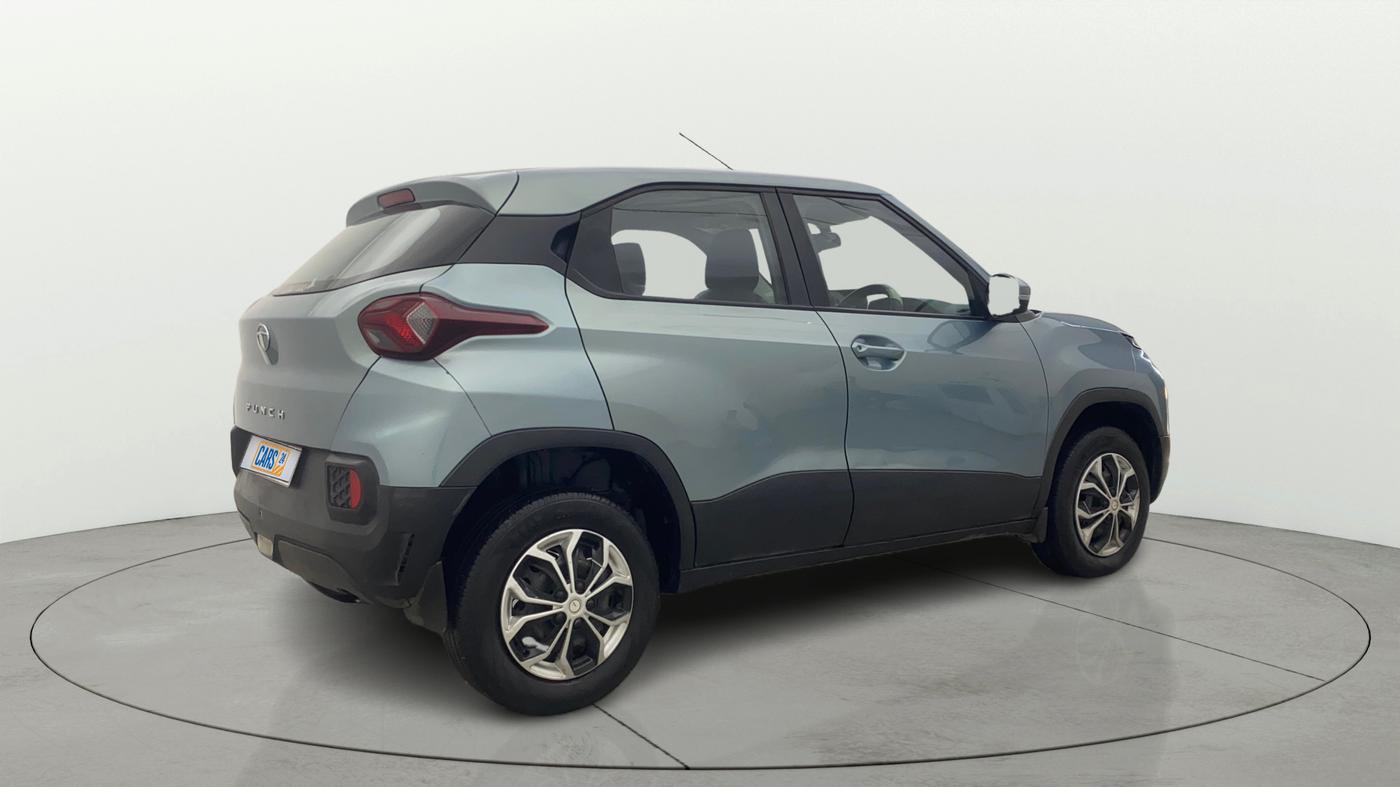 2021 Tata PUNCH ADVENTURE AMT, Petrol, Automatic, 73,695 km, Right Back Diagonal