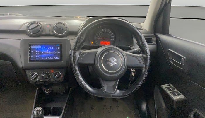 2021 Maruti Swift LXI, Petrol, Manual, 83,438 km, Steering Wheel Close Up