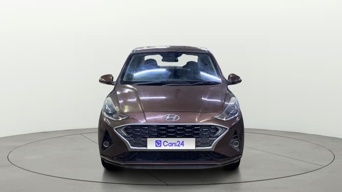 2020 Hyundai AURA SX PLUS 1.2 AMT, Petrol, Automatic, 53,312 km, Front