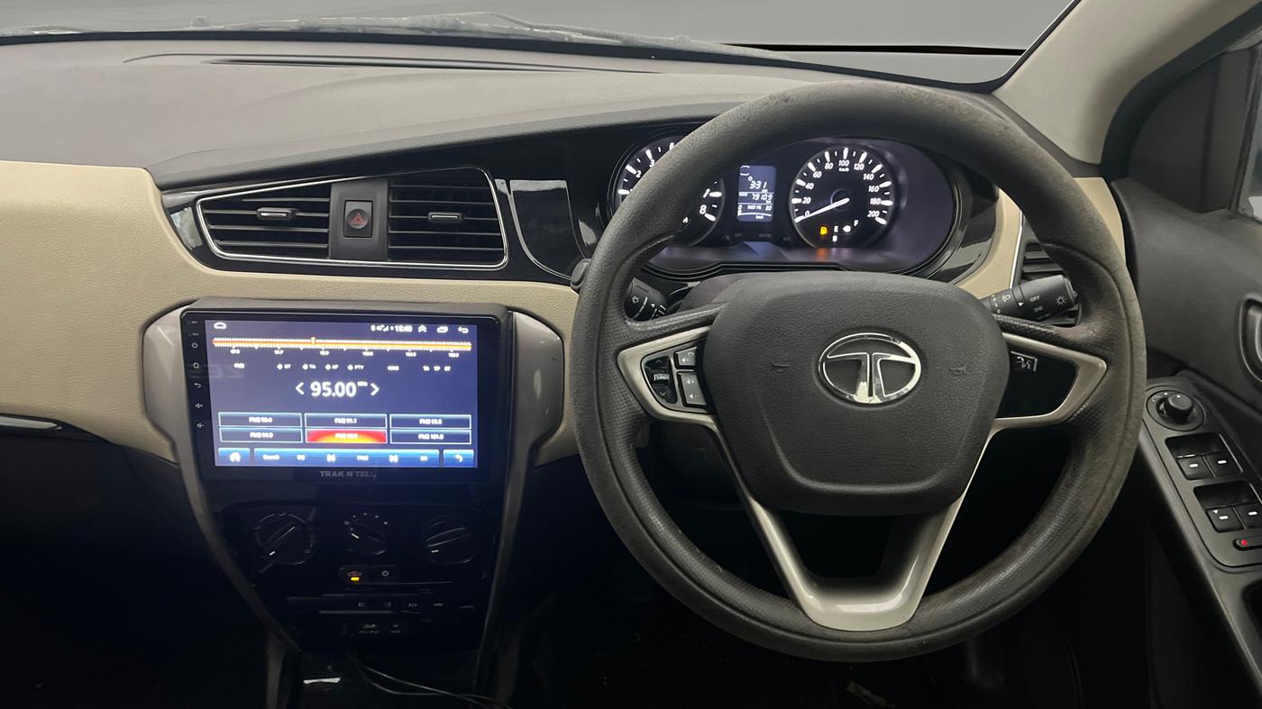 2015 Tata Zest XM PETROL, CNG, Manual, 79,089 km, Steering Wheel Close Up
