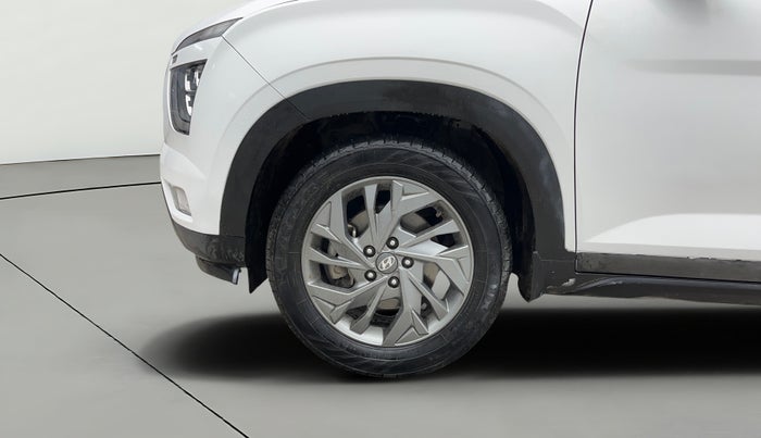 2020 Hyundai Creta SX (O) 1.4 TURBO DCT, Petrol, Automatic, 50,056 km, Left Front Wheel