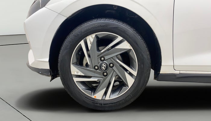 2022 Hyundai NEW I20 ASTA (O) 1.2 AT, Petrol, Automatic, 72,207 km, Left Front Wheel