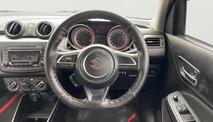 2018 Maruti Swift VXI, Petrol, Manual, 73,964 km, Steering Wheel Close Up