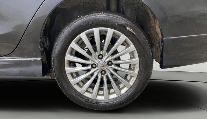 2016 Maruti Ciaz ZXI+ RS, Petrol, Manual, 1,08,950 km, Left Rear Wheel