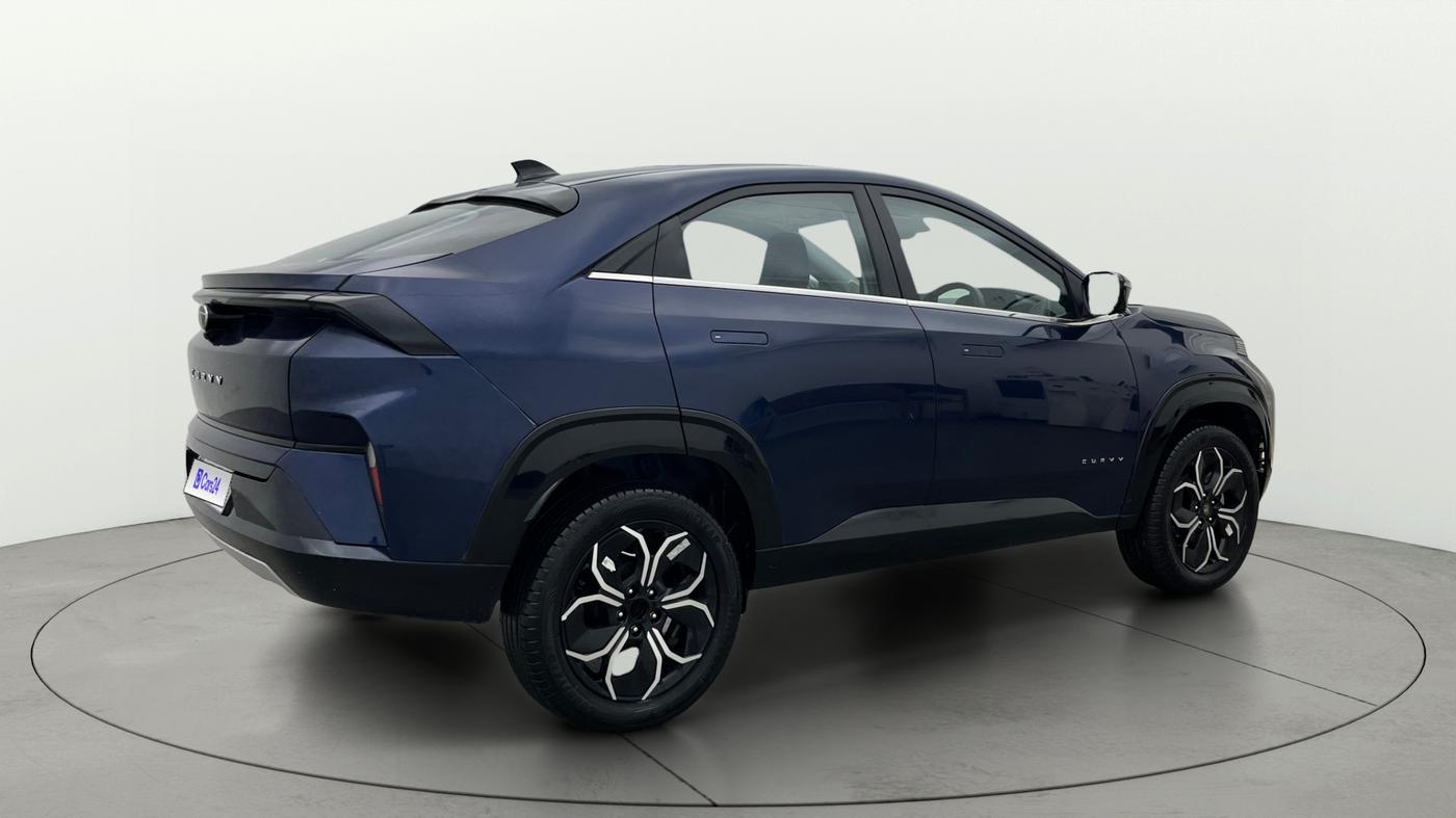 2024 Tata Curvv Accomplished S 1.2 Petrol 7DCA, Petrol, Automatic, 1,401 km, Right Back Diagonal
