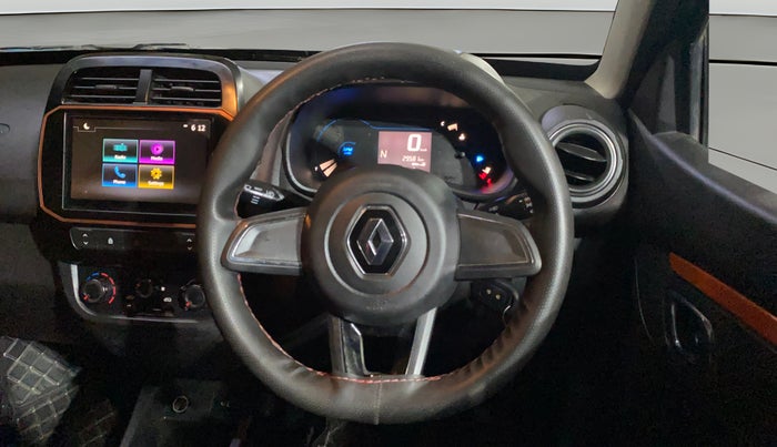 2021 Renault Kwid CLIMBER 1.0 AMT (O), Petrol, Automatic, 29,579 km, Steering Wheel Close Up