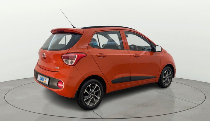 2019 Hyundai Grand i10 SPORTZ AT 1.2 KAPPA VTVT, Petrol, Automatic, 20,233 km, Right Back Diagonal