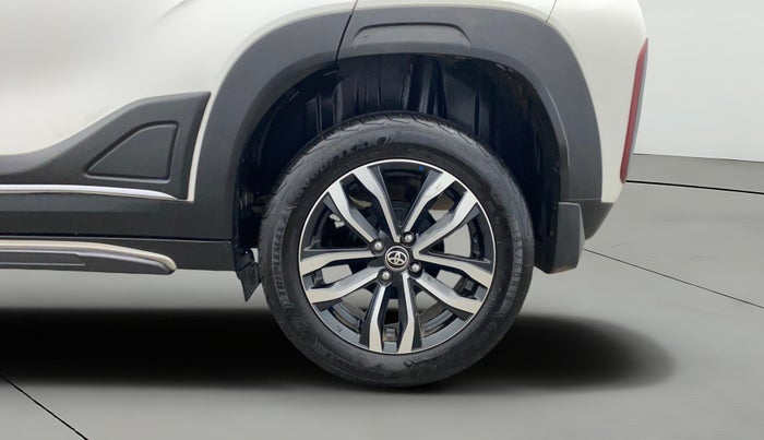 2024 Toyota Urban Cruiser Taisor V 1.0 Petrol AT, Petrol, Automatic, 9,383 km, Left Rear Wheel