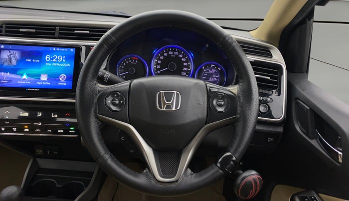 2016 Honda City 1.5L I-VTEC VX, Petrol, Manual, 1,04,823 km, Steering Wheel Close Up