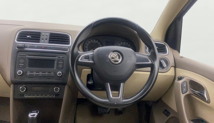 2014 Skoda Rapid 1.5 TDI CR ELEGANCE AT, Diesel, Automatic, 83,103 km, Steering Wheel Close Up