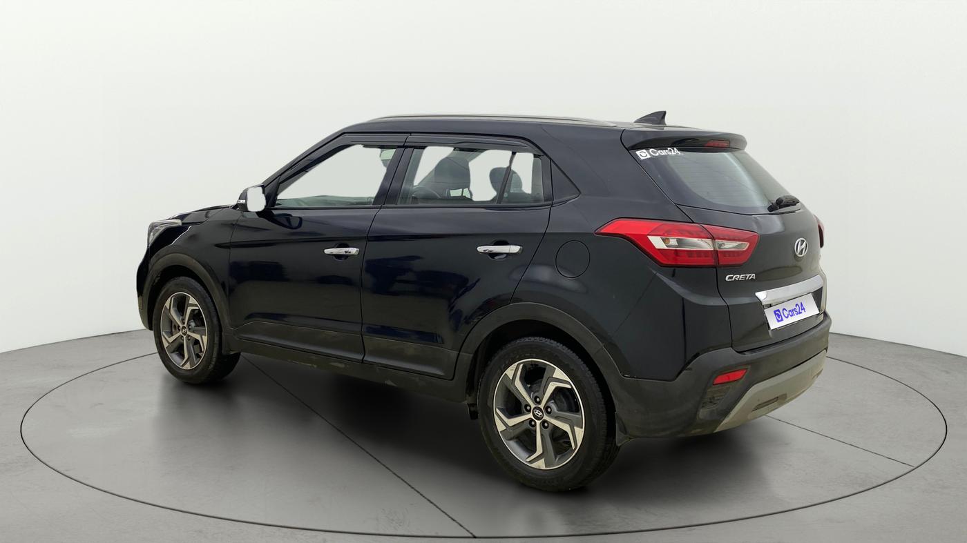 2019 Hyundai Creta SX AT 1.6 PETROL, Petrol, Automatic, 52,487 km, Left Back Diagonal