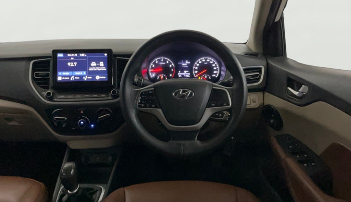 2022 Hyundai Verna S PLUS 1.5 VTVT, Petrol, Manual, 71,693 km, Steering Wheel Close Up