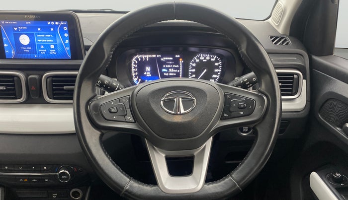 2022 Tata PUNCH CREATIVE  AMT, Petrol, Automatic, 29,558 km, Steering Wheel Close Up