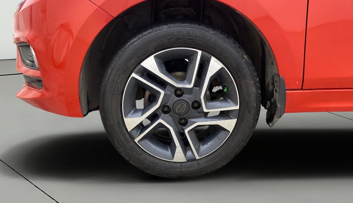 2021 Tata Tiago XZA PLUS PETROL, Petrol, Automatic, 32,528 km, Left Front Wheel
