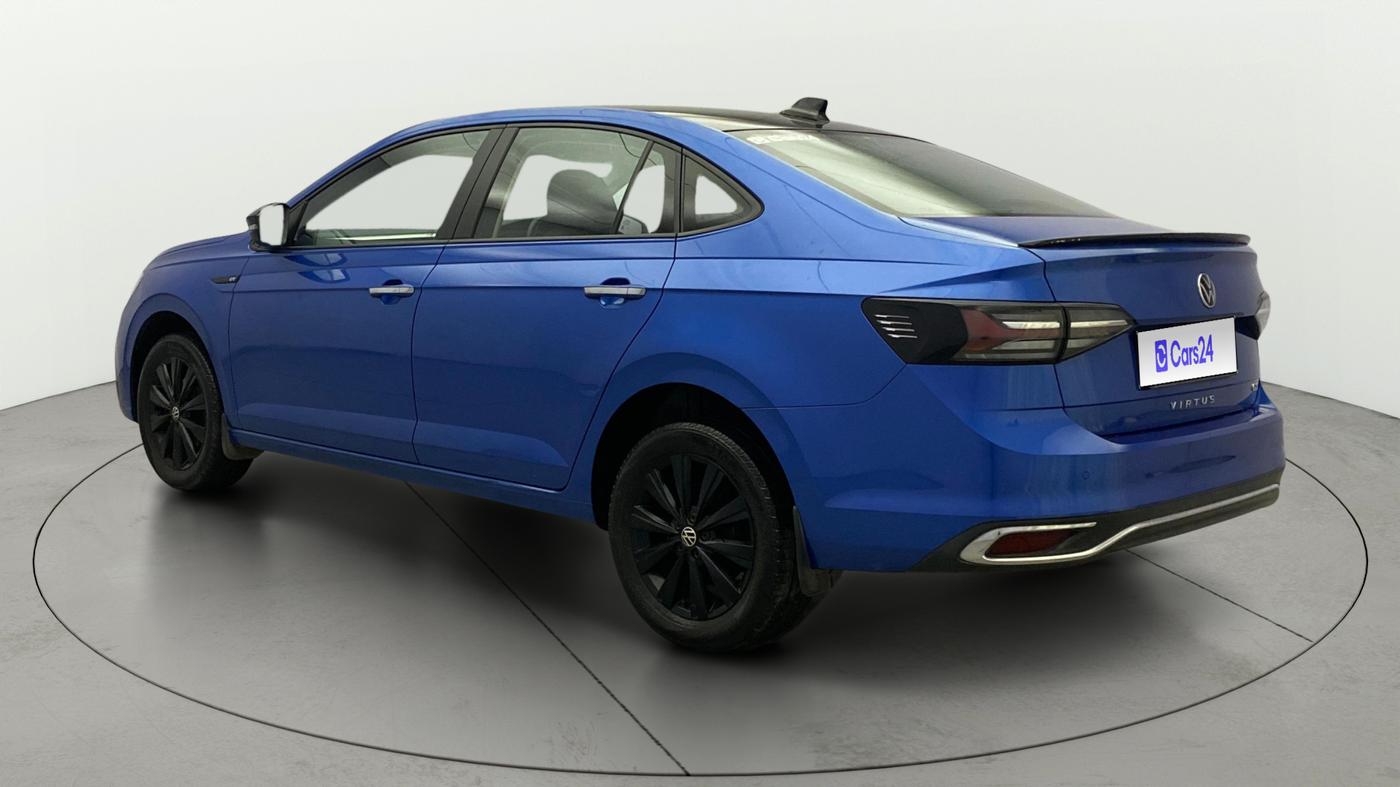 2022 Volkswagen VIRTUS HIGHLINE TSI 1.0 MT, Petrol, Manual, 28,233 km, Left Back Diagonal