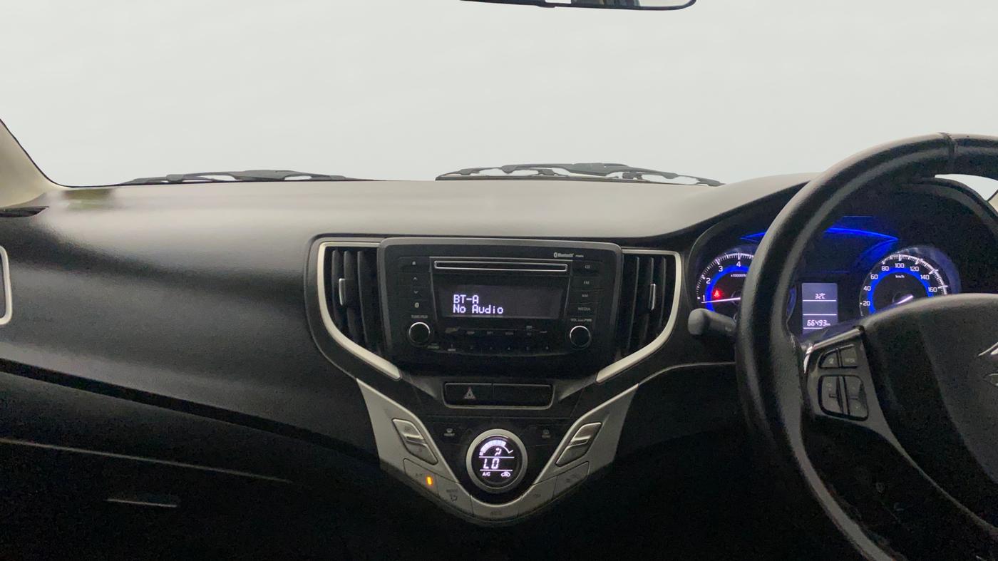 2017 Maruti Baleno DELTA PETROL 1.2, Petrol, Manual, 66,487 km, Air Conditioner