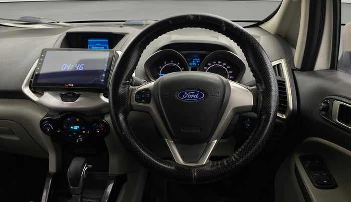 2016 Ford Ecosport TITANIUM 1.5L PETROL AT, Petrol, Automatic, 1,03,716 km, Steering Wheel Close Up