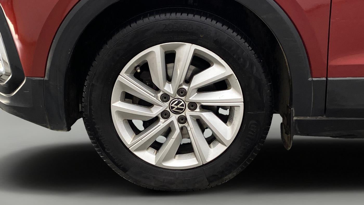 2022 Volkswagen TAIGUN HIGHLINE 1.0 TSI AT, Petrol, Automatic, 52,448 km, Left Front Wheel