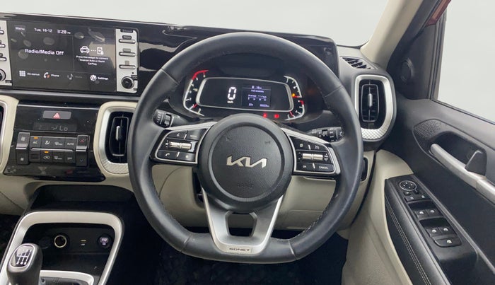 2022 KIA SONET HTX 1.5, Diesel, Manual, 33,023 km, Steering Wheel Close Up