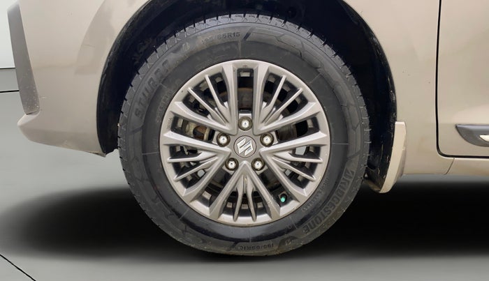 2019 Maruti Ertiga ZXI+ SHVS, Petrol, Manual, 1,02,931 km, Left Front Wheel