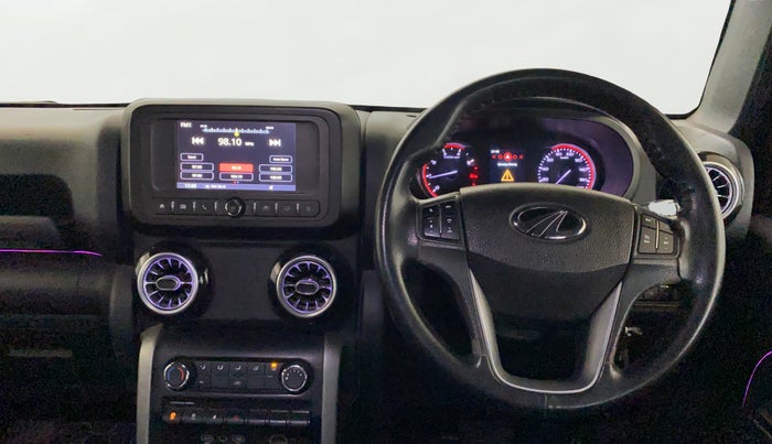 2021 Mahindra Thar LX  P 4WD AT CONVERTIBLE, Petrol, Automatic, 59,823 km, Steering Wheel Close Up