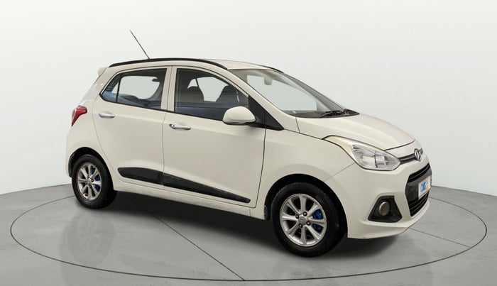2015 Hyundai Grand i10 ASTA AT 1.2 KAPPA VTVT, Petrol, Automatic, 74,868 km, Right Front Diagonal