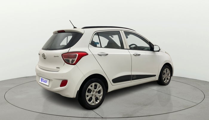 2014 Hyundai Grand i10 SPORTZ 1.2 KAPPA VTVT, Petrol, Manual, 85,786 km, Right Back Diagonal