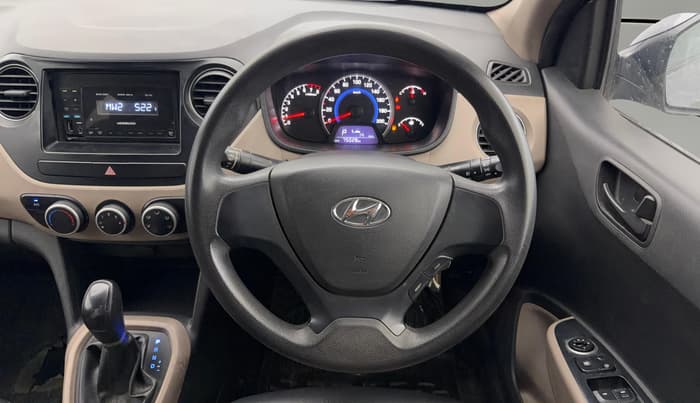 2017 Hyundai Grand i10 MAGNA AT 1.2 KAPPA VTVT, Petrol, Automatic, 75,020 km, Steering Wheel Close Up