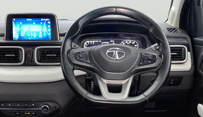 2023 Tata PUNCH CREATIVE  AMT, Petrol, Automatic, 37,844 km, Steering Wheel Close Up