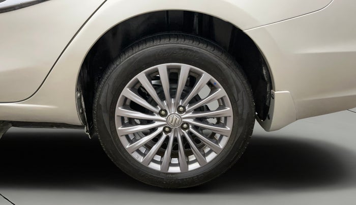 2018 Maruti Ciaz ALPHA  AT 1.4  PETROL, Petrol, Automatic, 62,609 km, Left Rear Wheel