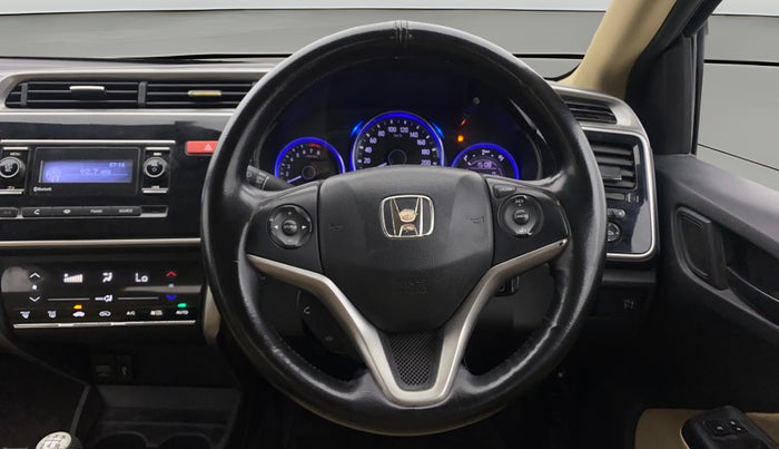 2014 Honda City 1.5L I-VTEC V MT, Petrol, Manual, 1,29,990 km, Steering Wheel Close Up