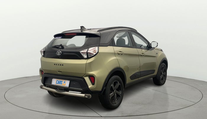 2022 Tata NEXON XZ PLUS (PREMIUM) KAZIRANGA PETROL, Petrol, Manual, 60,449 km, Right Back Diagonal