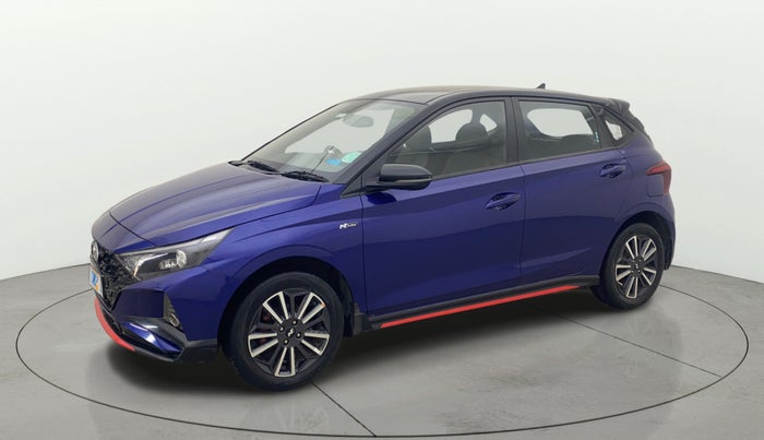 2022 Hyundai NEW I20 N LINE N8 1.0 TURBO GDI IMT DUAL TONE, Petrol, Manual, 48,662 km, Left Front Diagonal