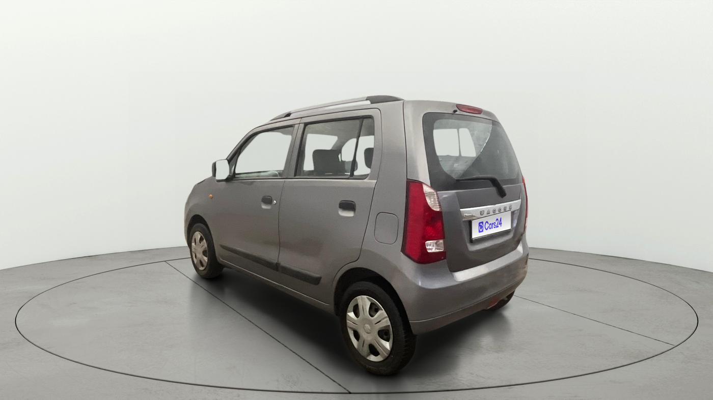 2016 Maruti Wagon R 1.0 VXI AMT, CNG, Automatic, 74,439 km, Left Back Diagonal