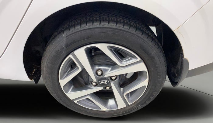 2020 Hyundai AURA SX 1.2 (O), Petrol, Manual, 12,191 km, Left Rear Wheel
