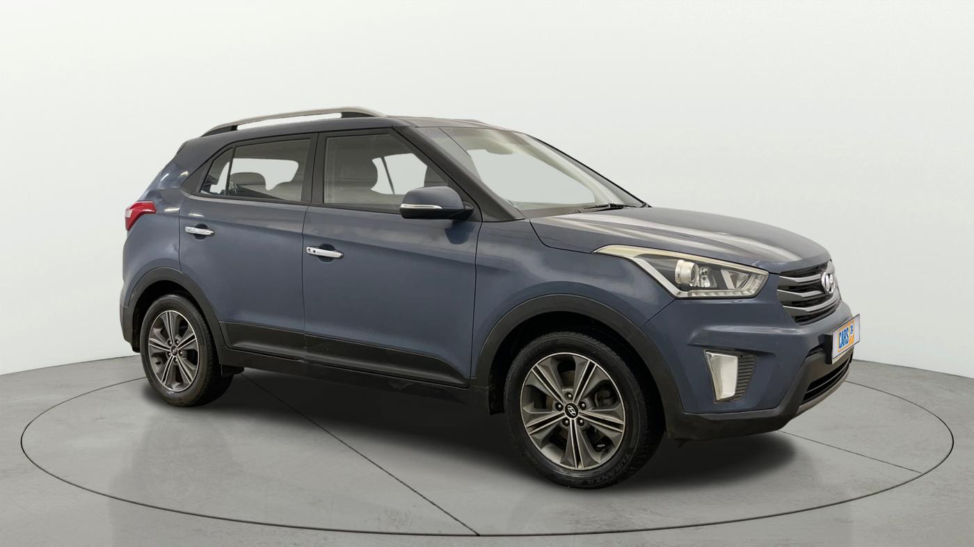 2016 Hyundai Creta SX PLUS AT 1.6 PETROL, Petrol, Automatic, 78,090 km, Right Front Diagonal