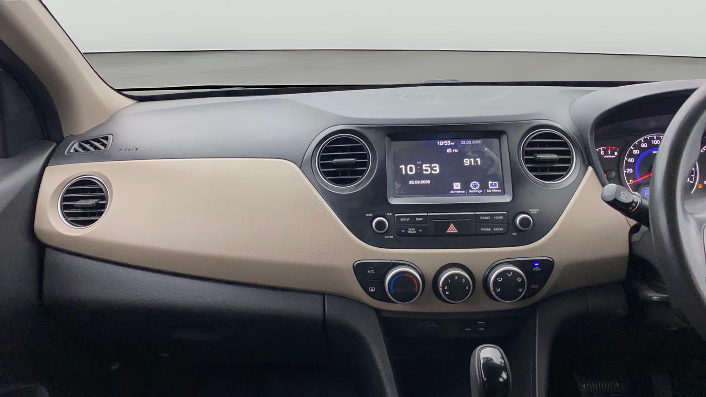 2017 Hyundai Grand i10 SPORTZ (O) AT 1.2 KAPPA VTVT, Petrol, Automatic, 75 km, Air Conditioner