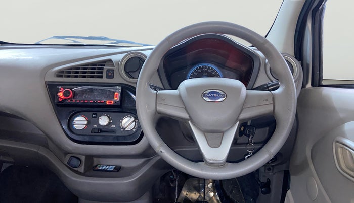 2016 Datsun Redi Go T (O), Petrol, Manual, 79,431 km, Steering Wheel Close Up