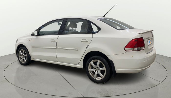 2012 Volkswagen Vento HIGHLINE PETROL AT, Petrol, Automatic, 1,12,420 km, Left Back Diagonal