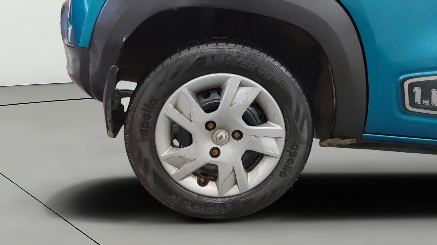 2019 Renault Kwid RXT 1.0 (O), Petrol, Manual, 38,511 km, Right Rear Wheel